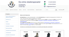 Desktop Screenshot of destoelenshop.nl